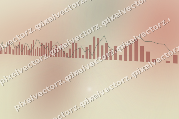 Zarter Pastell Diagramm Hintergrund in Dunkelrot und Dunkelgrün