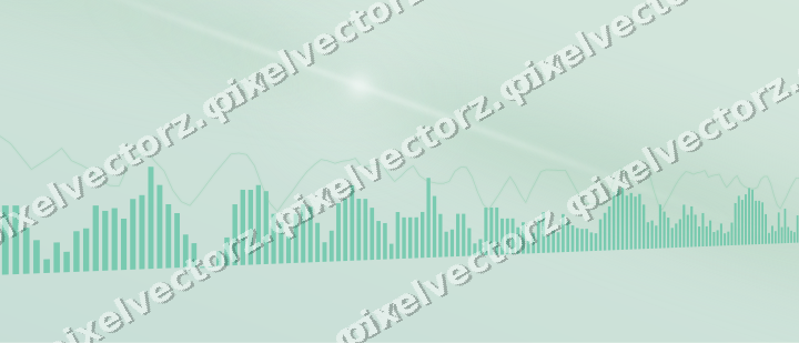 Zarter Pastell Diagramm Hintergrund in Grün und Petrol