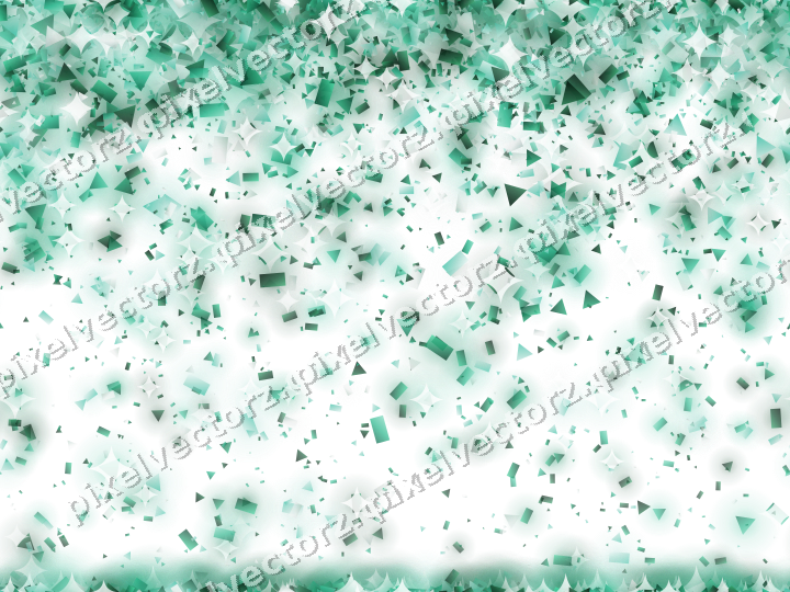 Nahtloser Glitzerregen auf transparentem Grund