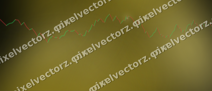 Leuchtender Neon Diagramm Hintergrund in Bernstein und Gelb