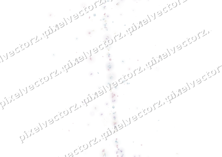Nahtloses Glitzerband aus Sternen und Tropfen auf transparentem Grund