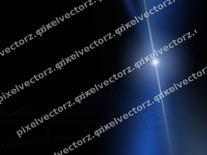 Leuchtender Neon Diagramm Hintergrund in Blau