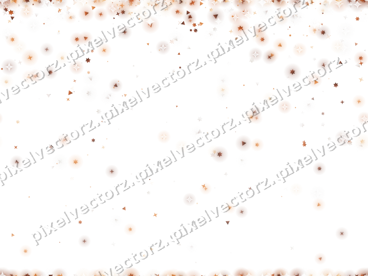 Nahtloser Glitzerregen auf transparentem Grund