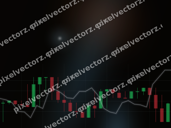 Leuchtender Neon Diagramm Hintergrund in Türkis und Rot