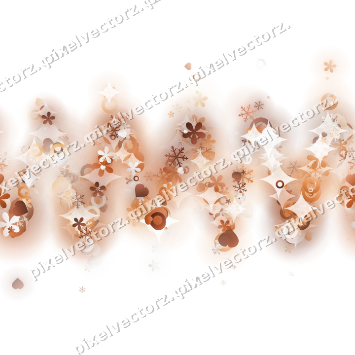 Nahtlose Glitzerwelle auf transparentem Grund