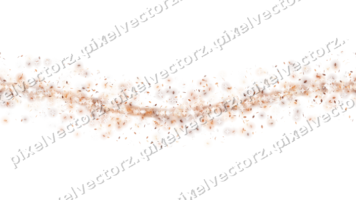 Nahtlose Glitzerwelle auf transparentem Grund