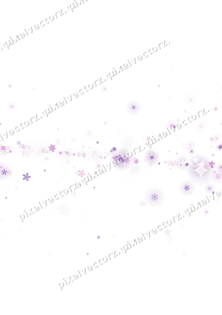 Nahtloses Glitzerband aus Sternen und Funken auf transparentem Grund
