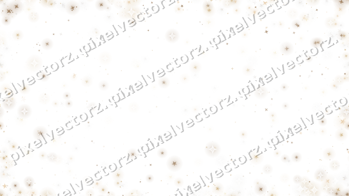 Nahtlose Glitzervignette aus Sternen auf transparentem Grund