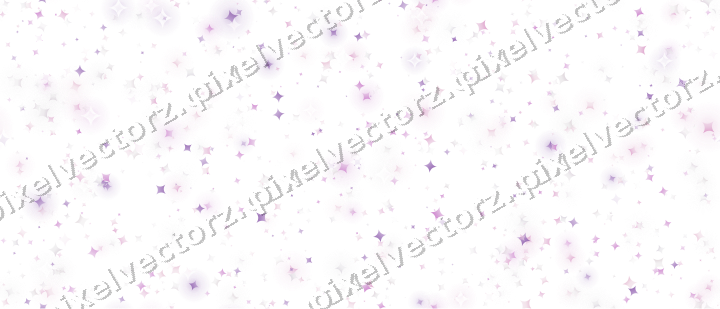 Nahtlose Glitzerstreuung aus Funken in Magenta auf transparentem Grund