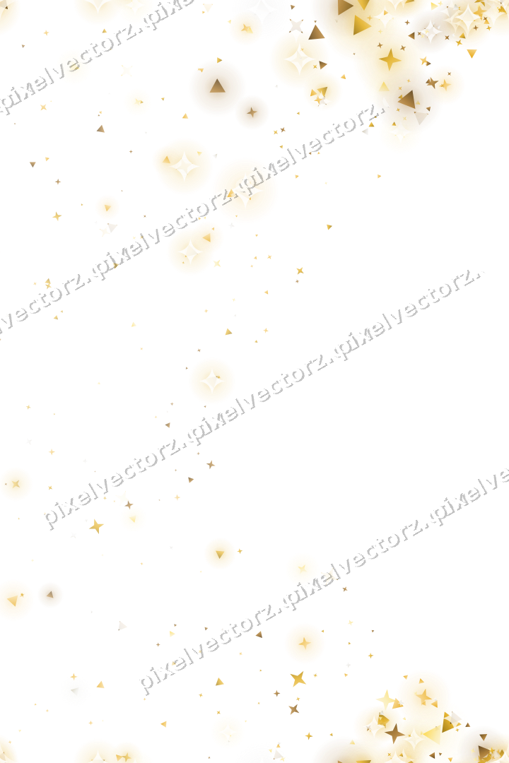 Nahtloser Glitzerfächer auf transparentem Grund