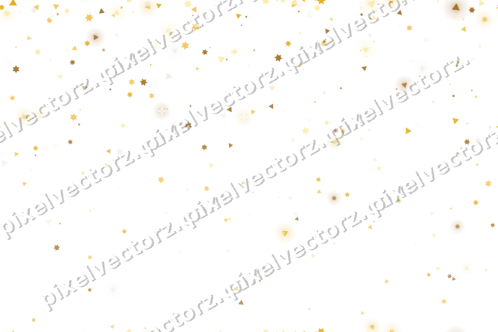 Nahtloser Glitzerregen auf transparentem Grund