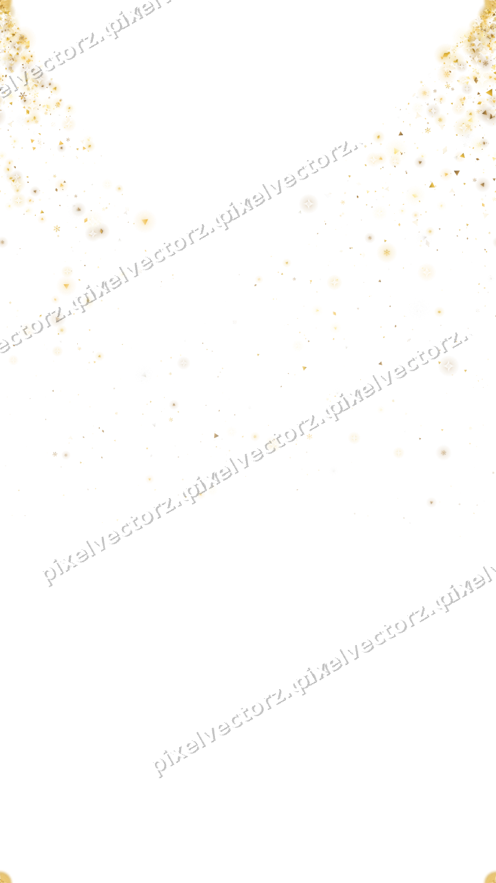 Nahtloser Glitzerfächer auf transparentem Grund