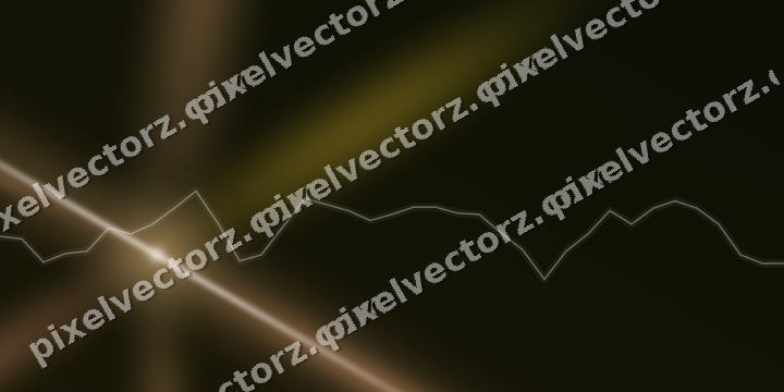 Leuchtender Neon Diagramm Hintergrund in Bernstein und Orange