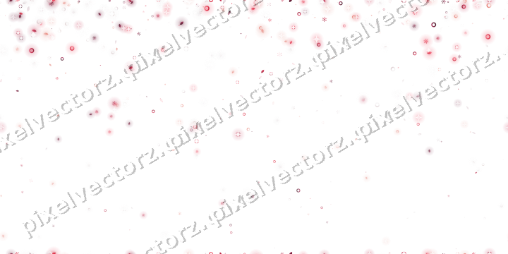 Nahtloser Glitzerregen in Rosa und Rot auf transparentem Grund