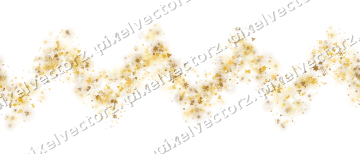 Nahtlose Glitzerwelle auf transparentem Grund