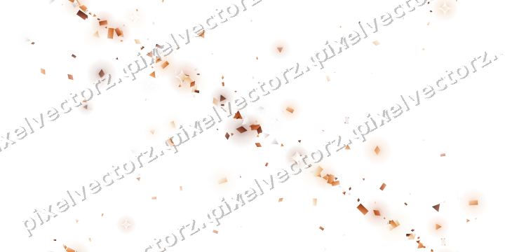 Nahtloses Glitzerband aus Rauten und Dreiecken auf transparentem Grund