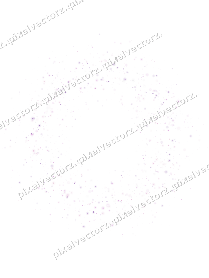 Nahtloser Glitzerkranz in Magenta und Violett auf transparentem Grund