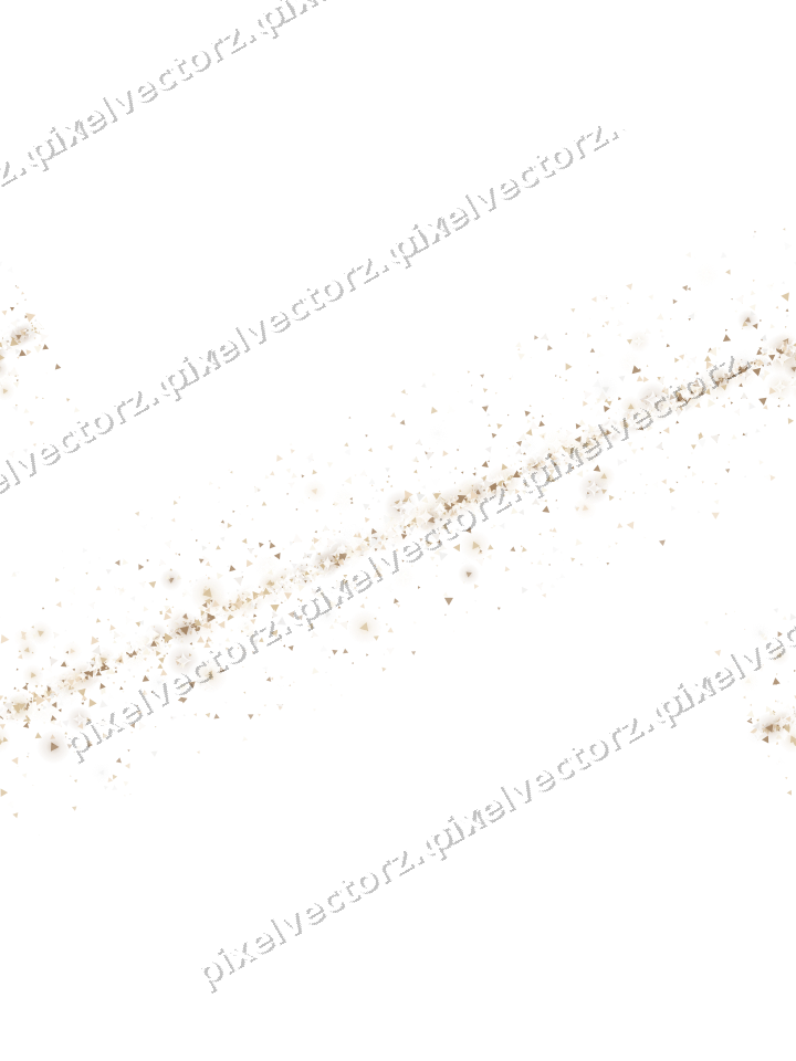 Nahtloses Glitzerband aus Dreiecken auf transparentem Grund