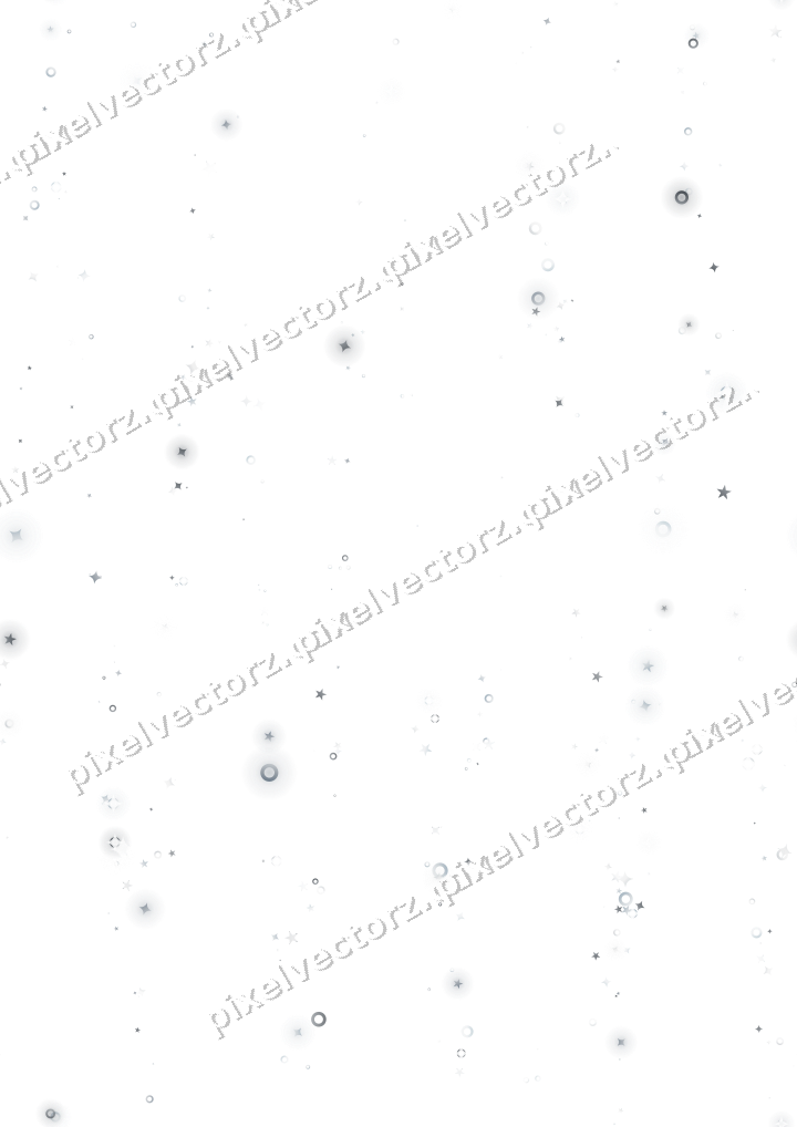 Nahtlose Glitzerwelle aus Sternen und Funken auf transparentem Grund