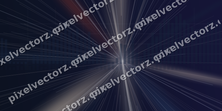 Leuchtender Neon Diagramm Hintergrund in Dunkelblau und Rot
