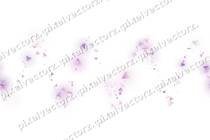 Nahtlose Glitzerwelle in Magenta und Violett auf transparentem Grund
