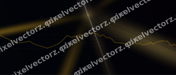 Leuchtender Neon Diagramm Hintergrund in Bernstein und Blau