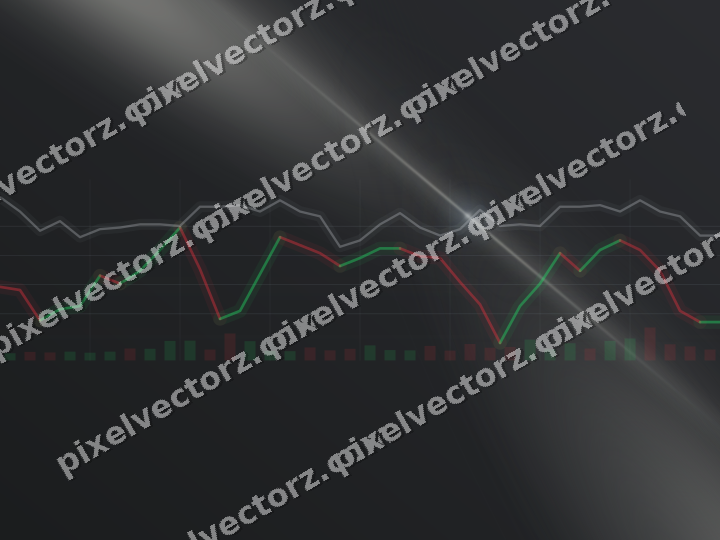 Leuchtender Neon Diagramm Hintergrund in Gelb und Grau