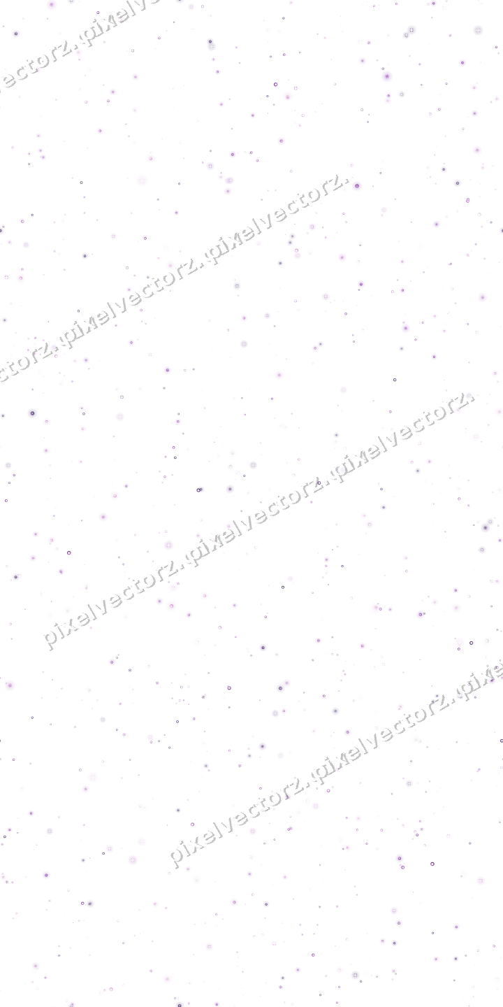 Nahtlose Glitzerstreuung in Violett auf transparentem Grund
