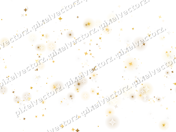 Nahtlose Glitzergirlande aus Funken auf transparentem Grund