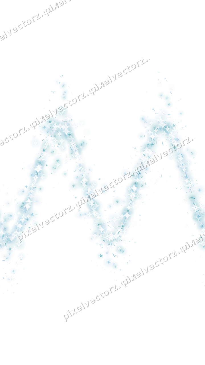 Nahtlose Glitzerwelle in Türkis und Blassblau auf transparentem Grund