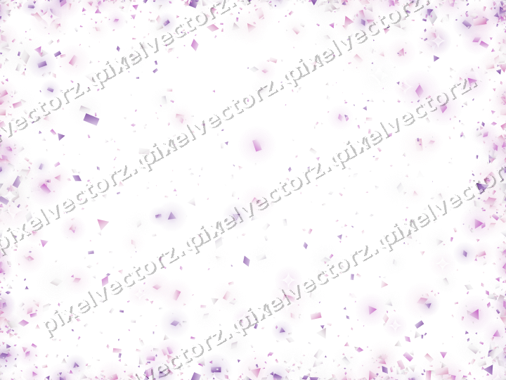 Nahtlose Glitzervignette in Magenta auf transparentem Grund