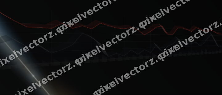 Leuchtender Neon Diagramm Hintergrund in Blau und Rot