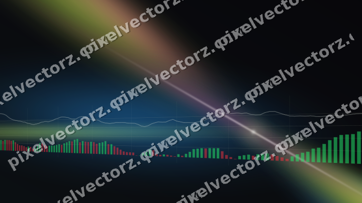 Leuchtender Neon Diagramm Hintergrund in Limette und Bernstein