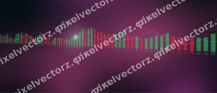 Leuchtender Neon Diagramm Hintergrund in Magenta und Violett