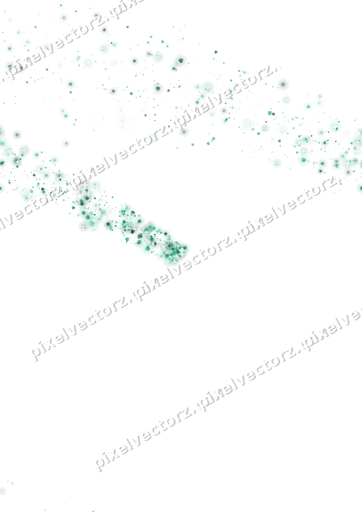 Nahtloser Sternenschweif auf transparentem Grund