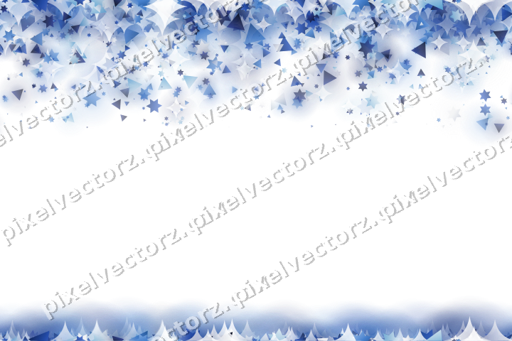 Nahtloser Glitzerregen in Blau und Türkis auf transparentem Grund