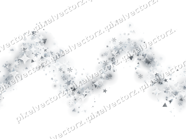 Nahtlose Glitzerwelle in Blassblau auf transparentem Grund