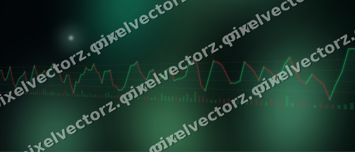 Leuchtender Neon Diagramm Hintergrund in Grün und Petrol