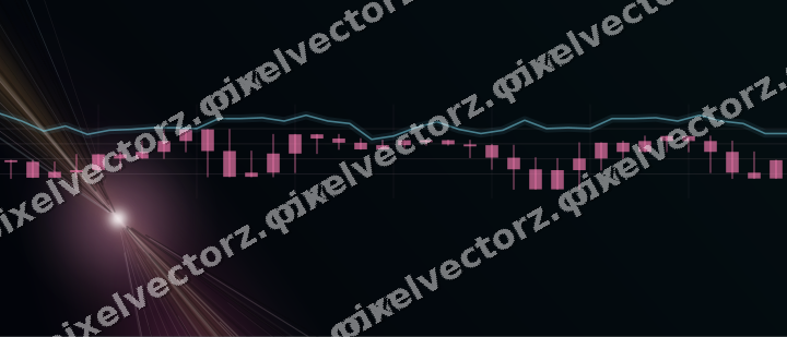 Leuchtender Neon Diagramm Hintergrund in Rosa und Türkis