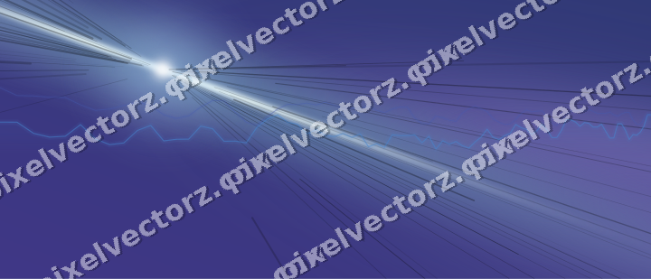 Leuchtender Neon Diagramm Hintergrund in Blau und Türkis