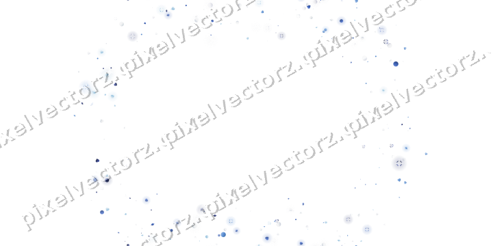 Nahtloser Glitzerkranz aus Herzen und Punkten auf transparentem Grund