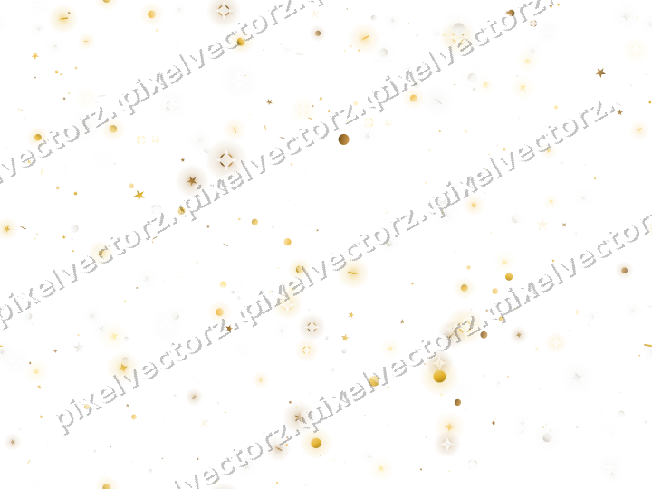 Nahtlose Glitzerstreuung auf transparentem Grund