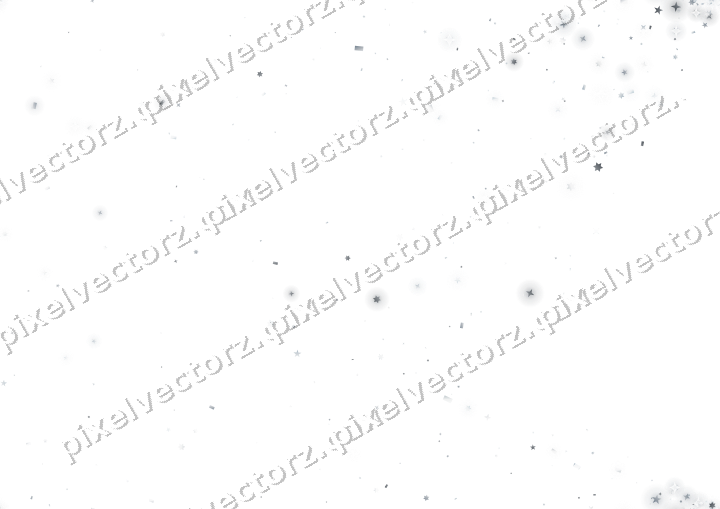Nahtloser Glitzerfächer in Blassblau auf transparentem Grund