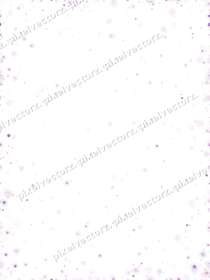 Nahtlose Glitzervignette in Magenta auf transparentem Grund