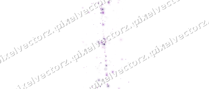 Nahtloses Glitzerband in Violett auf transparentem Grund