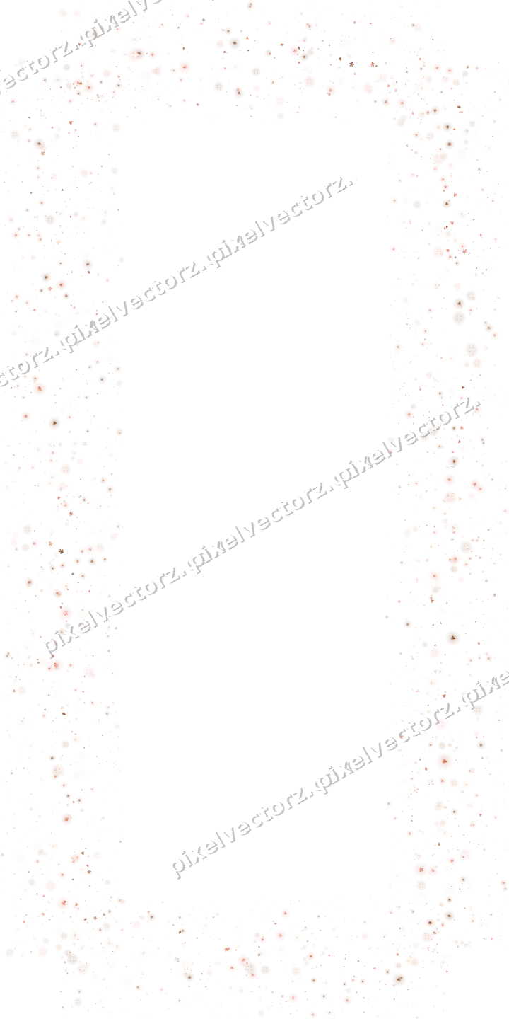 Nahtloser Glitzerrahmen aus Blüten und Rauten auf transparentem Grund