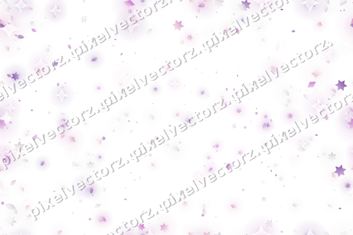 Nahtlose Glitzervignette in Magenta auf transparentem Grund