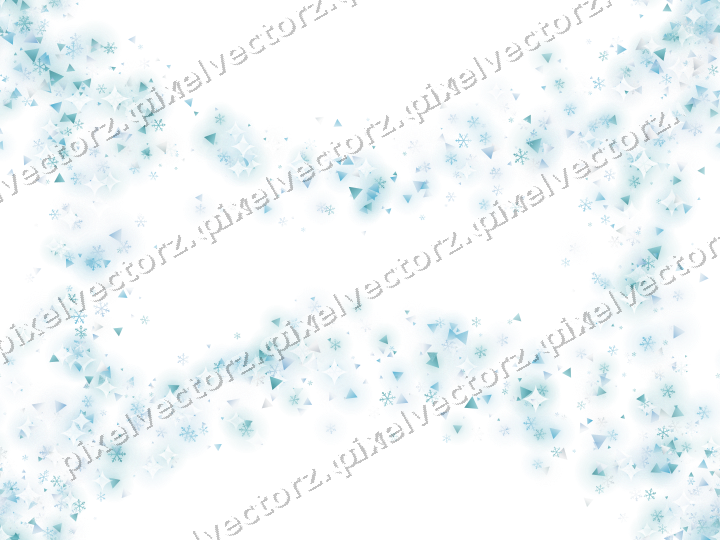 Nahtloser Glitzerkranz in Türkis und Blassblau auf transparentem Grund