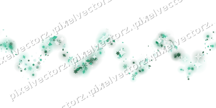 Nahtlose Glitzerwelle auf transparentem Grund
