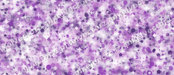 Nahtlose Glitzerstreuung in Violett auf transparentem Grund